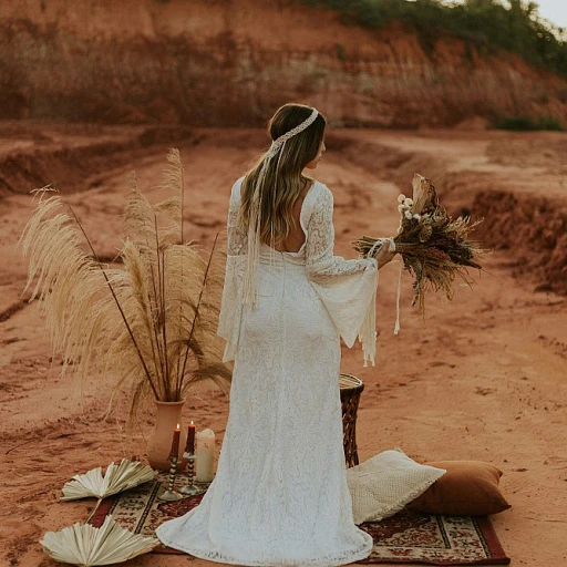 L'art de choisir une robe longue pour votre mariage